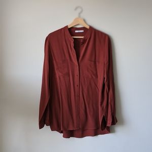 Red-Terracotta Blouse - XL